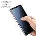[2-Pack] PULEN Screen Protector Compatible with Samsung Galaxy A8 2018,[Privacy Protection] [Scratch Resistance][Anti-Fingerprint] [No-Bubble] Clear Privacy Protector Film