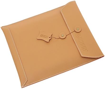 Teckology Newly Apple iPad Pro 9.7 iPad Air Genuine Cow Leather Magic Bag Sleeve Envelope Bag Skin
