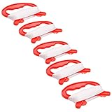 WISHAVE 5 Pcs Small Kite Line Board with 98 Feet Nylon String Kids Children Kites Reel Winder Grip Flying Accessories Tools Set Red