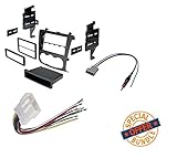 Nissan Altima 2007-2011 Double Din Radio Stereo Installation Dash Kit +
Wire Harness And Antenna Adatper