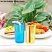 Odoria 1:12 Miniature 12PCS Multi Color Plastic Drinking Water Cups Dollhouse Kitchen Accessories