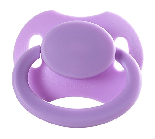 Littleforbig Bigshield Generation 2 Adult Sized Pacifier Dummy for Adult Baby ABDL Purple