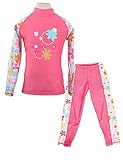 TFJH Girls Swimsuit 3-10 Years UPF 50+ UV One Piece