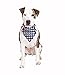 American Flag Pet Bandana - 4th of July Sale Handmade Large Dog or Cat Handcrafted Flag Design Bandana for Pets,