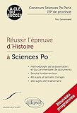 Réussir l'épreuve d'Histoire à Sciences Po by 