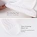 +MD Diabetic Socks for Men Women-6 Pairs Ankle Non-Binding Extra Wide, Seamless Circulator Socks for Edema 13-15 White