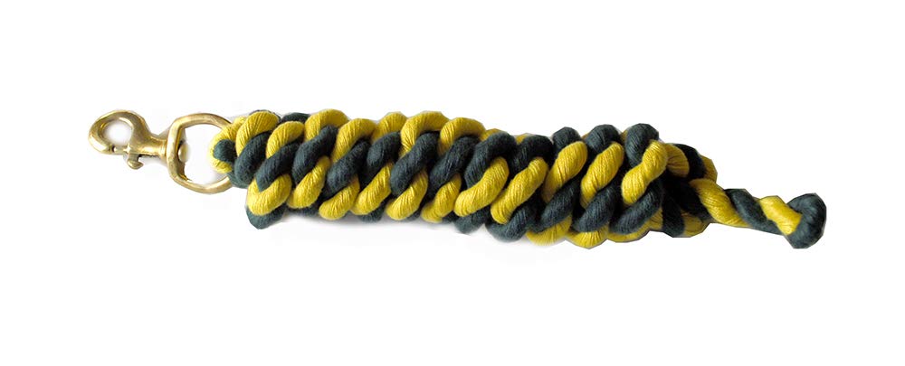 Rhinegold Twin Rope - Green/Yellow