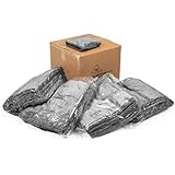 THE RAG COMPANY CASE 16 x 16 Charcoal Grey Eagle Edgeless 600 Towels (80 Count)