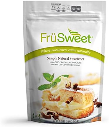Frusweet - 1 lb - Fructose NonGMO Low Carb Sweetener