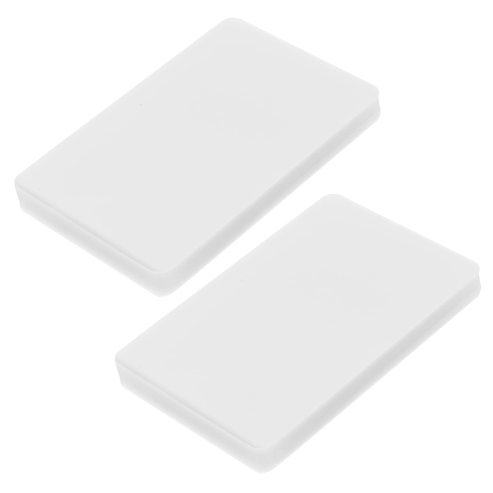 200pcs Clear Laminating Pouches Photo Sealer Film Thermal Protective Sheets for Document Protection Compatible