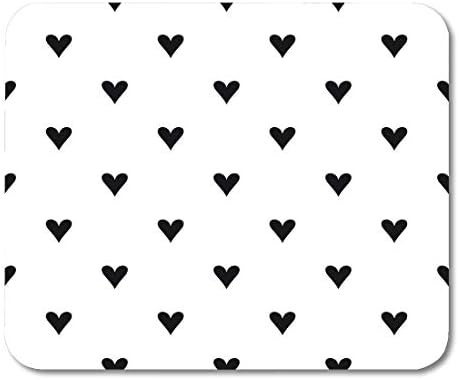 VANKINE Mouse Pads Abstract Polka Dots Hearts Artistic Beauty Classic Couple Creative Mouse pad 9.5" x 7.9" for Notebooks,Desktop Computers Accessories Mini Office Supplies Mouse Mats