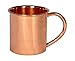 Alchemade 100% Pure Superior Grade Copper 14 ounce Mug for Moscow mules, Cocktails, and other beverages - Seamlessly handmade with food safe lacquer