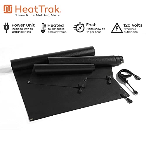 HeatTrak Heated Snow Melting Mats for Entrances Heated Outdoor Mats