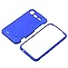 Blue Rubberized Snap-On Hard Skin Case Cover for HTC Droid Incredible 2 6350 by Electromaster