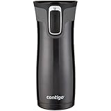 Contigo AUTOSEAL West Loop Stainless Steel Travel Mug , 16 oz., Black