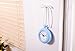 UPIT Water Resistance Clock with String 4.72 x 1.57 x 5.71 inch, (Blue)