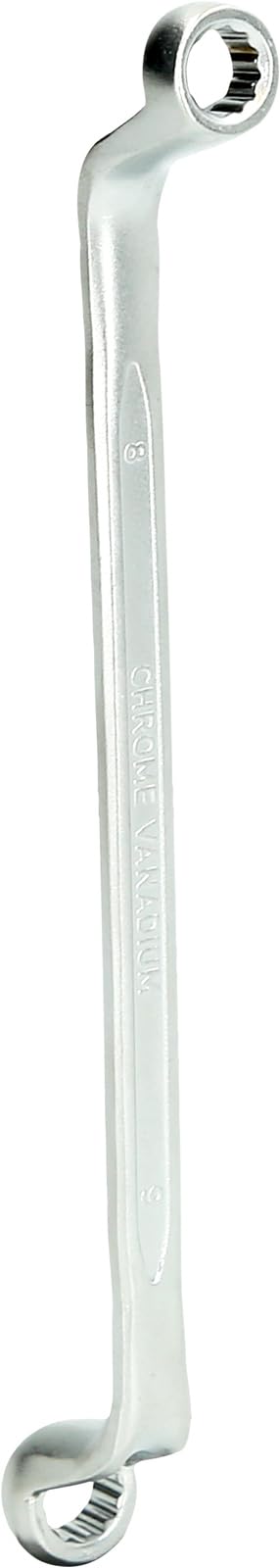 BRILLIANT TOOLS BT012901 Double Ring Spanner Offset 8 x 9 mm [Powered by KS Tools]