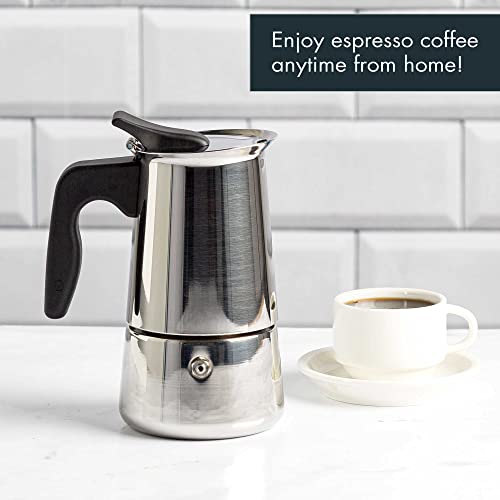 Primula Stainless Steel Stovetop Espresso Coffee Maker, 4Cup Pricepulse
