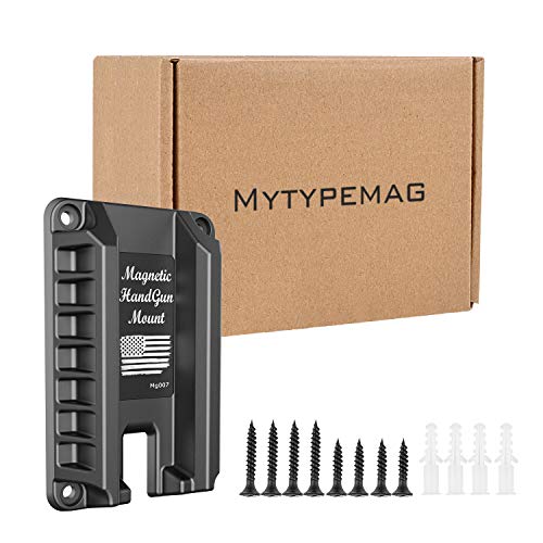 MytypeMag Gun Magnet Mount | Magnetic Handgun Mount & Holder - Concealed Tactical Firearm Accessories & Gun Accessories Holder for Truck, Car, Wall, Vehicle (Mg007) - Thumbnail 6