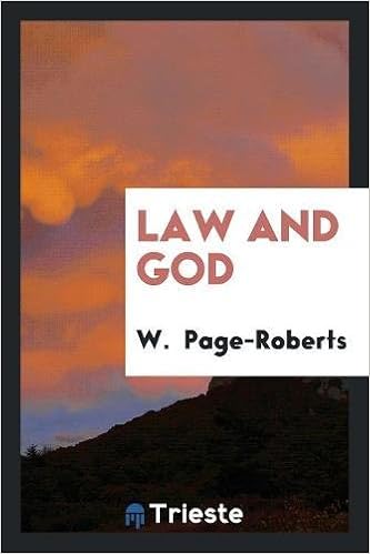 Law And God W Page Roberts 9780649626052 Amazoncom Books - 