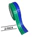 StikBrik 2 Pack Blue Green Lego and Building Blocks Compatible Baseplate Tape