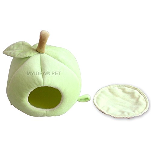 image for MYIDEA Lovely Apple Pet Nest - Fruit Sleeping House for Sugar glider/H