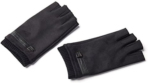 WLHMY Fashion Fingerless Winter Warm Half Finger Gloves