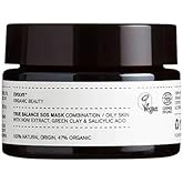 Evolve Organic Beauty - True Balance SOS Mask for Combination to Oily Skin | Organic, Vegan, Cruelty-Free Beauty (1 fl oz | 30 ml) Packaging May Vary