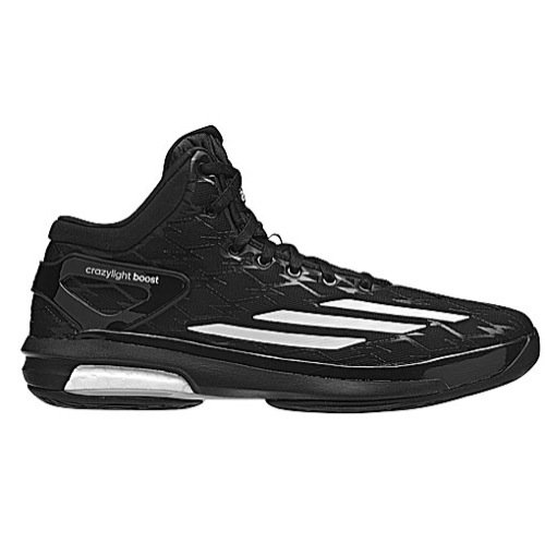 Adidas Crazylight Boost Mens Basketball Shoes Black-White