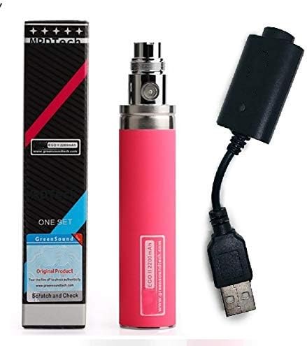 GS EGO II 2200mAh Huge Capacity Rechargeable Battery & USB Charger(Pink)