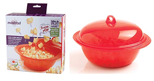 Mastrad Pop Corn Maker Red, Silicone, 11.5 x 23 x 19 cm - Thumbnail 2