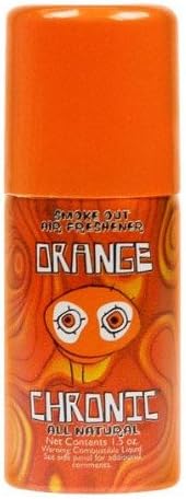 ORANGE CHRONIC Cleaner AIR FRESHENER Citrus 1.6 FL OZ