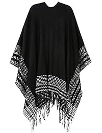 Puli - Poncho para mujer, diseño de cuadros