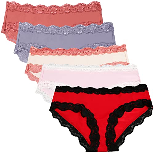ADOVAKKER Women's Underwear Low Rise Lady Micro Smooth Breathable