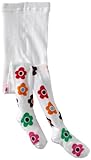 Country Kids Little Girls' Daisy Tights, White, 6-8