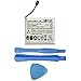 300mAh SNN5951A, WX30 Battery Replacement for Motorola Moto 360 (2014 1st Generation) Smartwatch