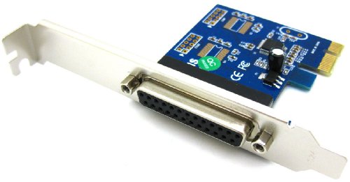 DB25 Parallel Port LPT Printer to PCI-E PCI Express Card Adapter Converter, WCH CH382L Chipset