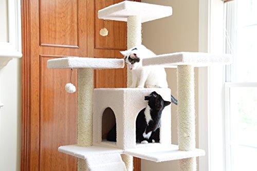 Armarkat Cat Tree Model B7701, Ivory