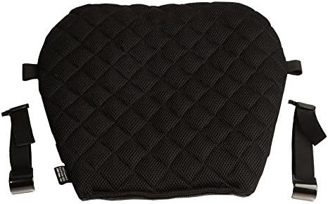 #6601-Q Quilted Diamond Mesh Large Gel Motorcycle Seat Pad