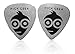 Pick Geek Steel Guitar Picks | 24 Premium Quality Steel Guitar Plectrums | for your Electric, Acoustic, or Bass Guitar | Gifted in a Unique Pick Bag | Includes Pick Geek Wedgie Pick Holder