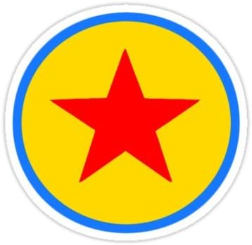 Amazon Com Pixar Ball Size W8 X H8 Centimeter Sticker For Your Laptop Skateboard Luggage Car Travel Case Snowboard Motorcycle Bicycle Arts Crafts Sewing