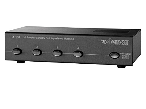 VELLEMAN - ASS4 Schalterprogramm Lautsprecher 4 Ports (HP) 140069