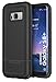 Galaxy S8 Plus Phone Case - Protective Tough Dual Layer Cover (Encased Rebel Series) Military Grade Protection (Samsung Galaxy S8+) - Black