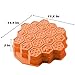 Lulu Home Honeycomb Cake Molds, 19 Cavity Silicone Honey Comb Bees Soap Mold Bakeware for Family or Party