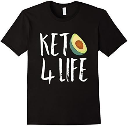 Mens Keto Diet Low Carb High Fat 4 Food Group Funny Gift T shirt Large Black