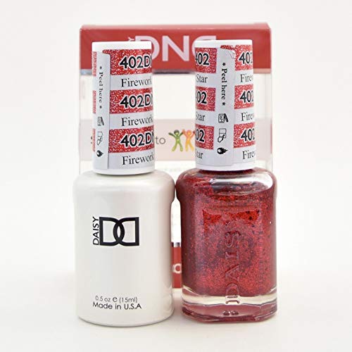 DND *Duo Gel* (Gel & Matching Polish) Glitter Set 402 - Firework Star