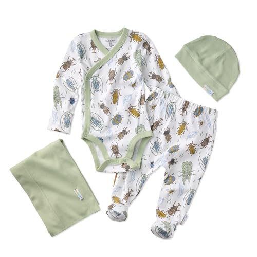 Butterblu Take Me Home 4-Piece Baby Gift Set Organic Cotton Layette Clothing in…