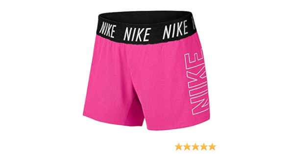 Amazon Com Nike Big Girl S 7 16 Energy Trophy Graphic Logo Training Shorts Clothing Shoes Jewelry
