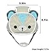 Baby Adjustable Safety Helmet Infant Head Protector Breathable Headguard for Toddlers Learn to Walk (Bear)