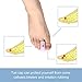 24 Pieces Toe Cushion Tube Multi Size Toe Cushion Tube Soft Gel Corn Pad Protectors for Cushions Corns, Blisters, Calluses, Toes and Fingers (S)